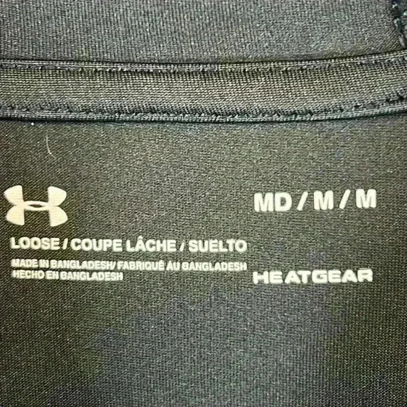 Under Armour Hoodie Top Women’s Medium Black Drawstring Bottom - Picture 3 of 7